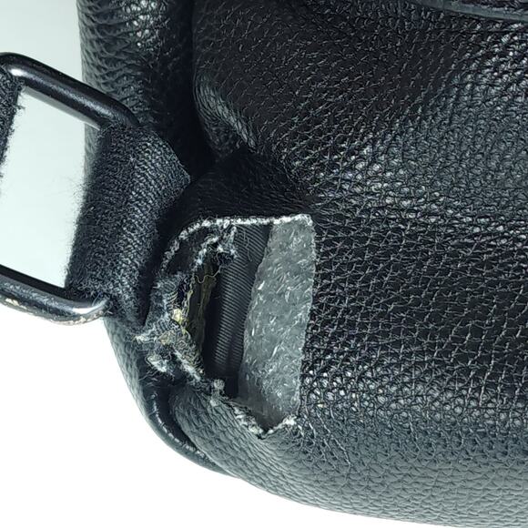 Away X Kode With Klossy Black Leather Travel Minimalist Backpack - Picture 13 of 16